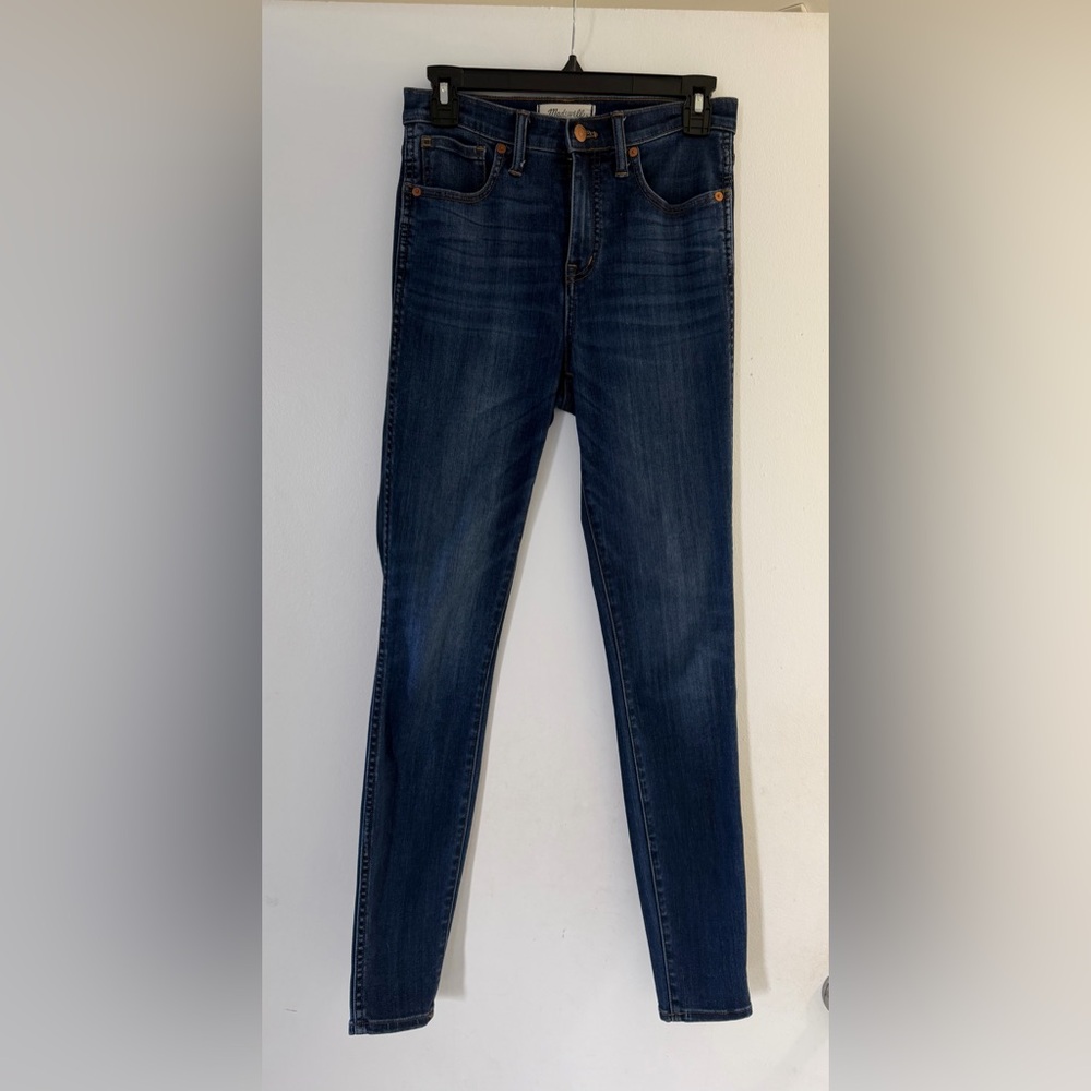 Madewell Slim Skinny Jeans - Dark Indigo Blue